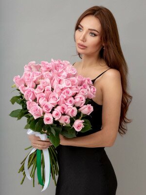 Букет Нежно-Розовых Роз Букет Нежно-Розовых Роз